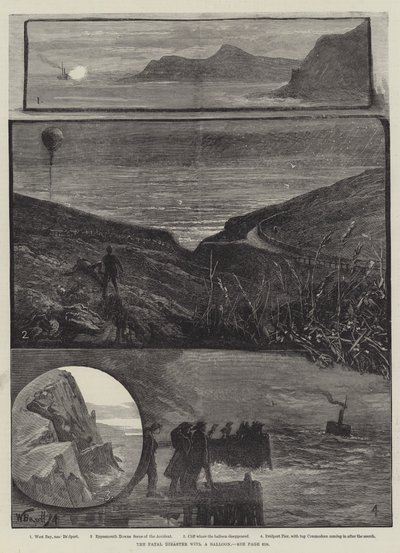 The Fatal Disaster with a Balloon by William Bazett Murray